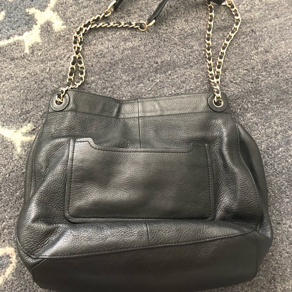 Tory Burch Marion Leather Saddle Bag - Picture 2 of 4